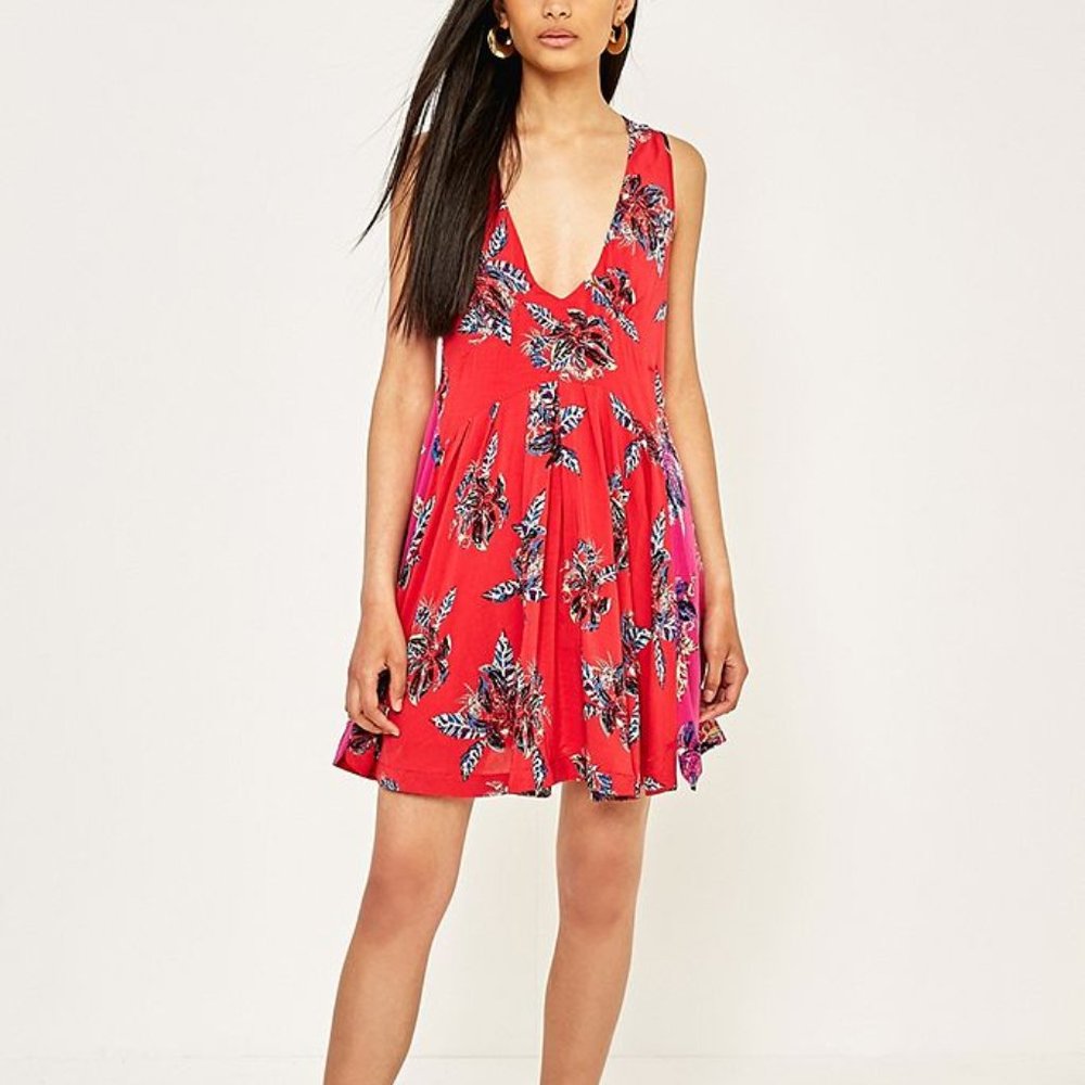 Free People Floral Thought I Was Dreamin Dress